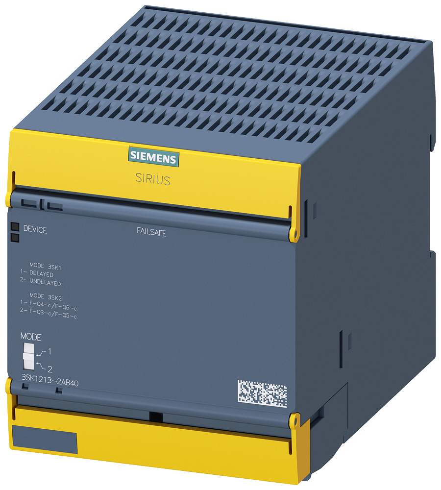 G_IC03_XX_03962P 3SK1213-2AB40 SIRIUS SAFETY RELAY EXP 3RO POWER - Зображення 1