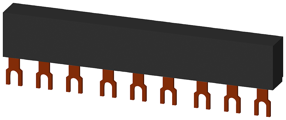 G_IC03_XX_06268P 3RV1915-1BB 3-PHASE BUSBARS - Зображення 1