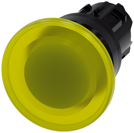 3SU1001-1BD30-0AA0  Illum. mushroom pushbutton, 40mm...