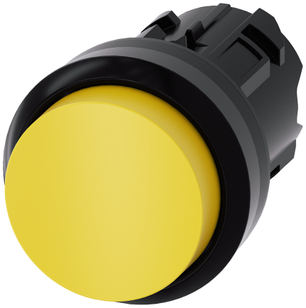 3SU1000-0BB30-0AA0 Pushbutton, yellow