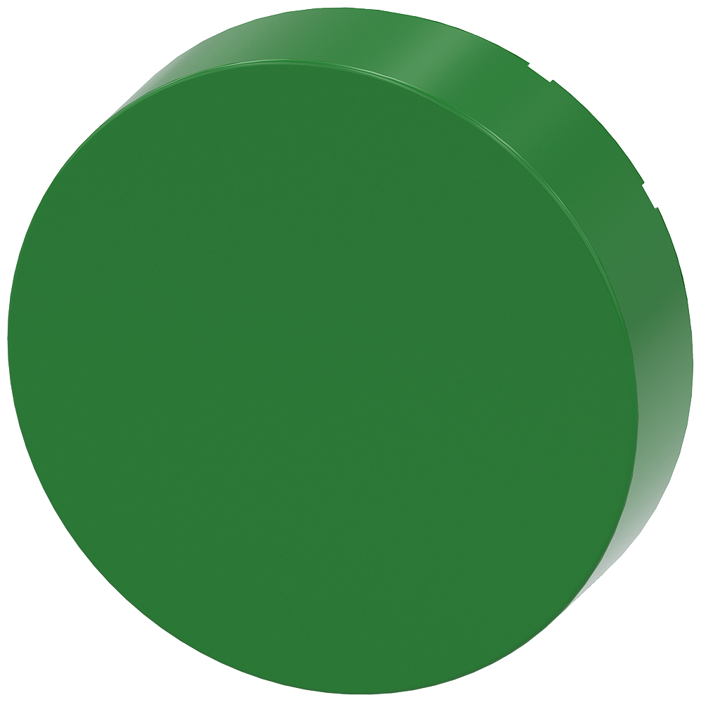 G_IC03_XX_06888P 3SU1900-0FS40-0AA0 Button, flat, green - Зображення 1