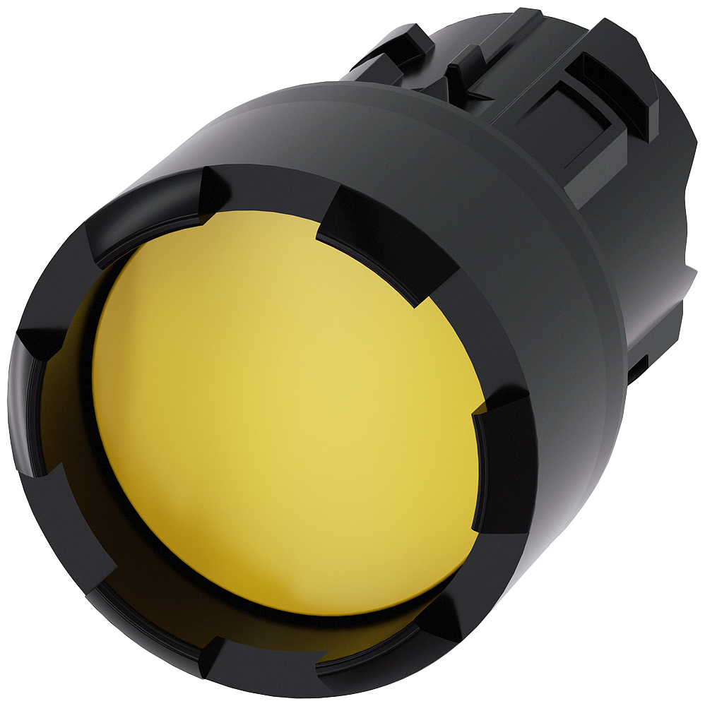 G_IC03_XX_07144P 3SU1000-0DB30-0AA0 Pushbutton, yellow - Зображення 1