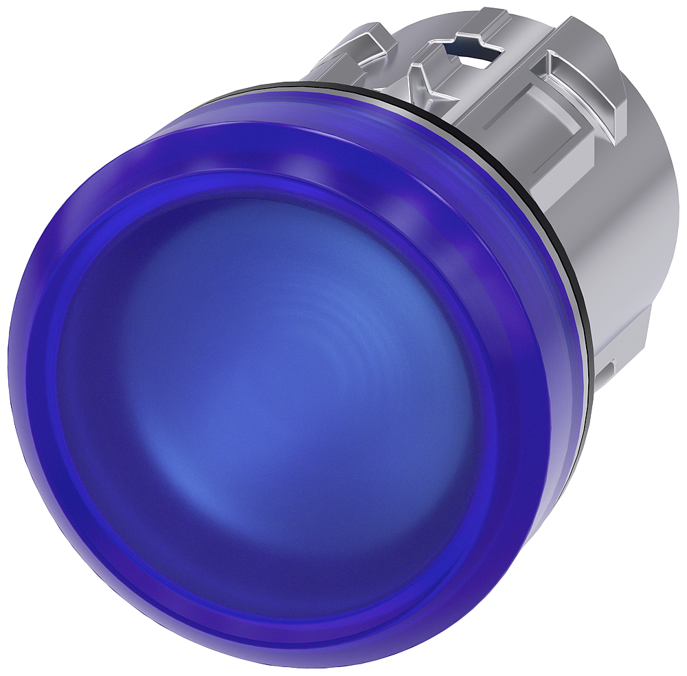 G_IC03_XX_07644P 3SU1051-6AA50-0AA0 Indicator light, blue - Зображення 1