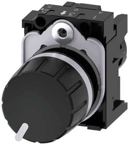 3SU1200-2PS10-1AA0  Potentiometer, black
