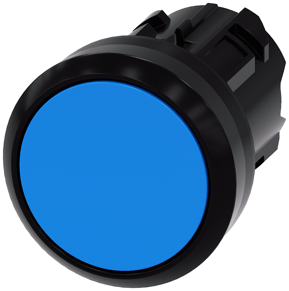 G_IC03_XX_07899P 3SU1000-0AB50-0AA0 Pushbutton, blue - Зображення 1