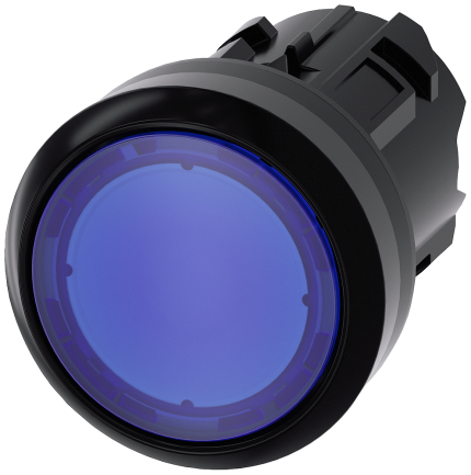 3SU1001-0AB50-0AA0  Illuminated pushbutton, blue