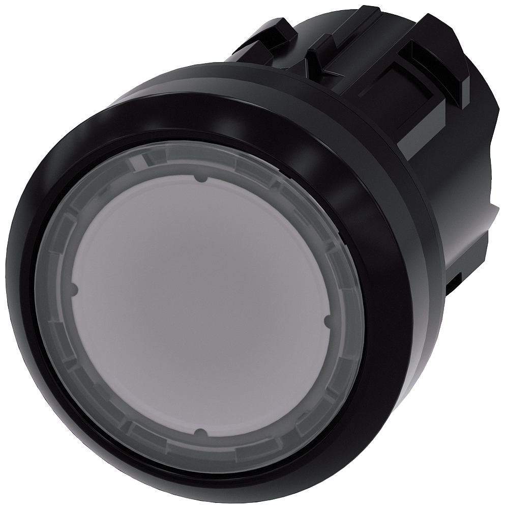 G_IC03_XX_07907P 3SU1001-0AB70-0AA0 Illuminated pushbutton, clear - Зображення 1