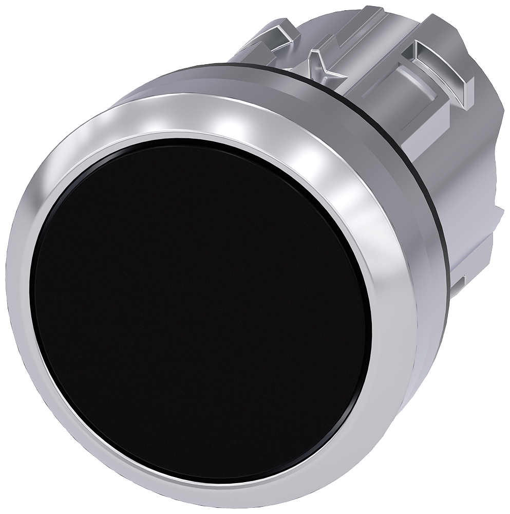 G_IC03_XX_07923P 3SU1050-0AA10-0AA0 Pushbutton, black - Зображення 1