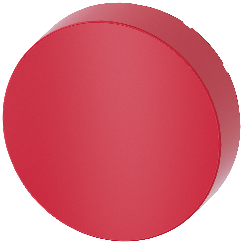 G_IC03_XX_08349P 3SU1900-0FS20-0AA0 Button, flat, red - Зображення 1