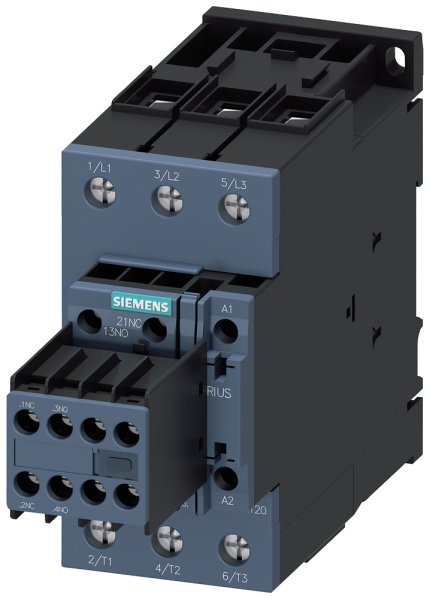 3RT2037-1NP34 CONTACTOR,AC3:30KW 2NO+2NC 175-2...