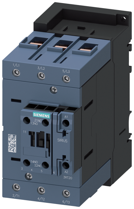 3RT2046-1KB40 COUPL. CONT., AC3:45KW, 1NO+1NC,...