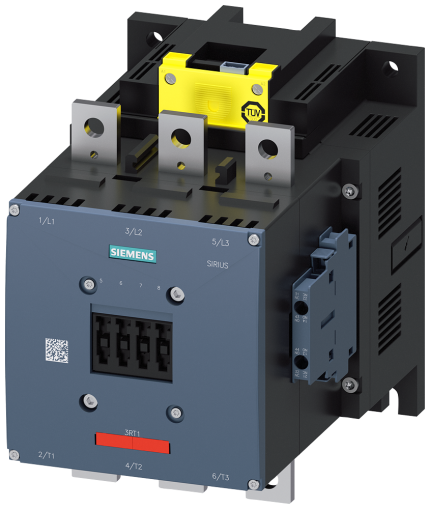 3RT1476-6SF36-3PA0 Contact. AC1: 690A 2NO+2NC F-PLC-IN