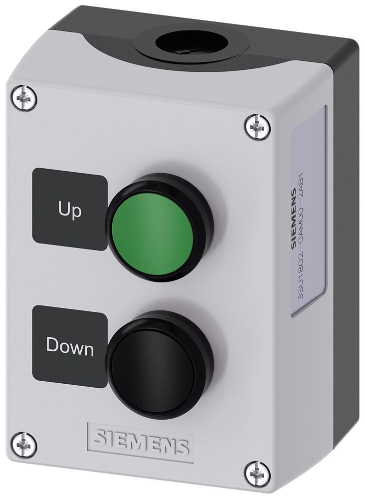 G_IC03_XX_30054P 3SU1802-0AM00-2AB1 Enclosure plastic, 2 control points - Зображення 1