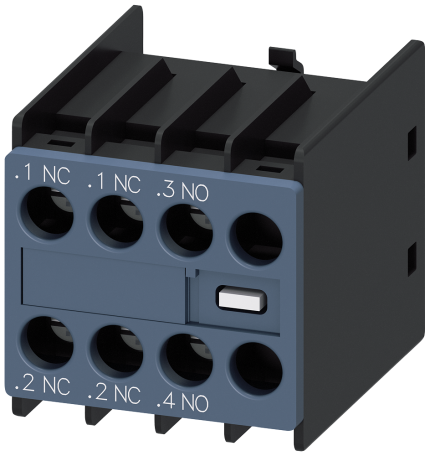 3RH2911-1HA12  AUX. SWITCH BLOCK, 1NO+1NC