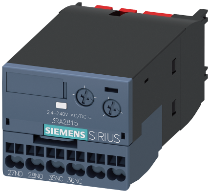 3RA2815-2FW10  AUX SWITCH OFF-DELAY UC24-240V 0...