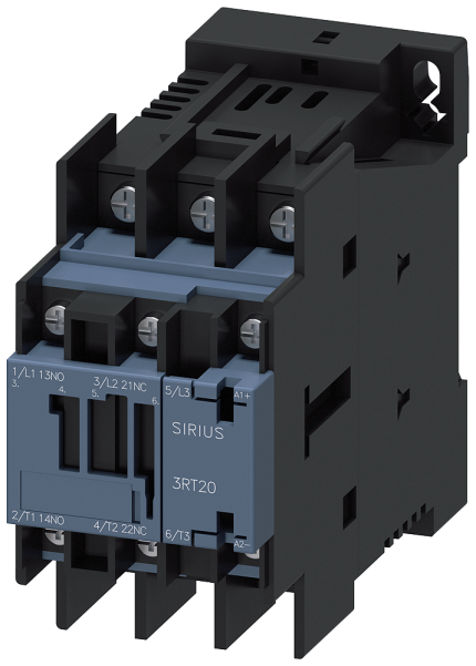 3RT2028-4BG40 CONT.,AC3:18.5KW 1NO+1NC DC 125V