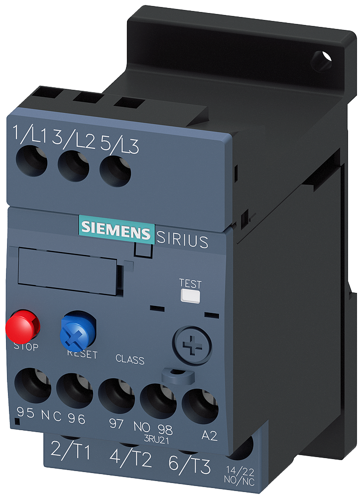 G_NSA0_XX_93002P 3RU2116-0CB1 Therm. overload relay 0.18 - 0.25 A - Зображення 1