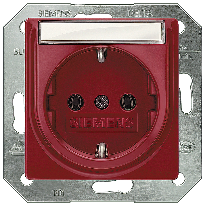 P_I201_XX_02756P 5UB1536 I-SYST.TEM,SOCKET OUTLET RED+L - Зображення 1