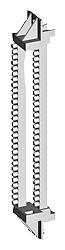 8GK9910-0KK10 A160/400,N/PE BAR,L250