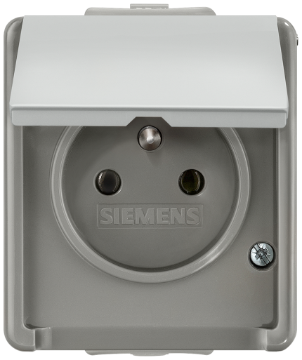 5UB4741 DELTA FL.AP IP44,OUTLET+GROUNDIN...