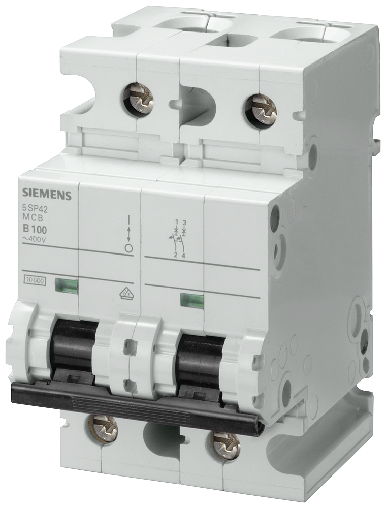 P_I201_XX_04255P 5SP4292-7 CIRCUIT BREAKER 10KA 2POL C125 1... - Зображення 1