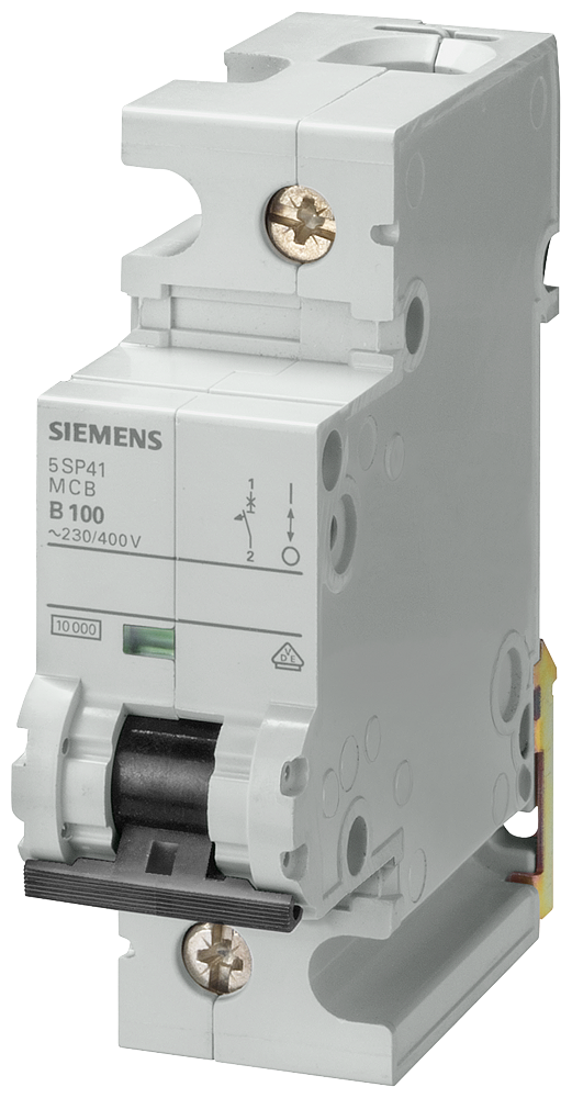 P_I201_XX_04258P 5SP4180-7 CIRCUIT BREAKER 10KA 1P C80 1,5MW - Зображення 1