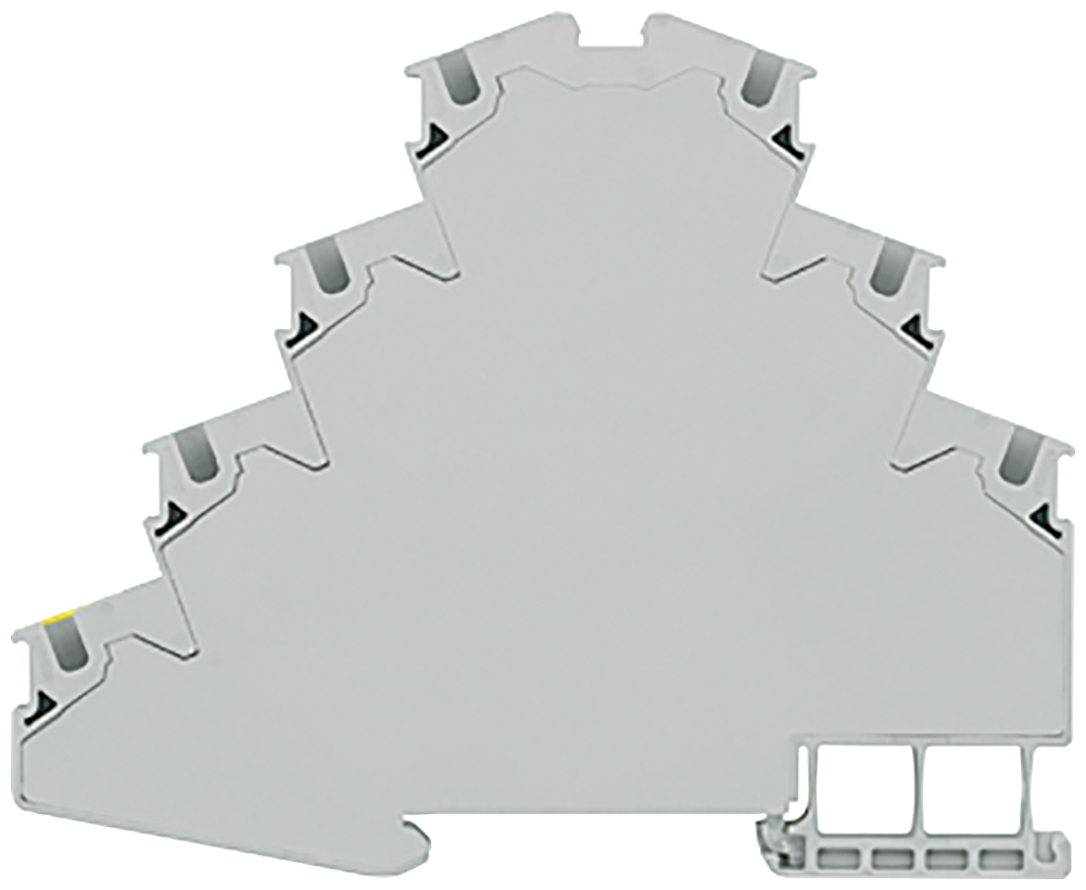 P_I201_XX_05183P 8WH2040-4LG00 4-TIER. TERM. 4 MM2, GRAY - Зображення 1