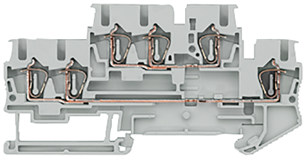 8WH2023-0AF00 2-TIER TERM 2.5MM2, 3 POINTS GR