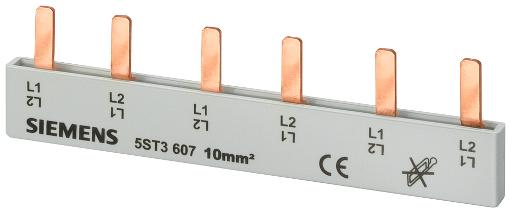 P_I201_XX_06126P 5ST3608 PIN BUS BAR 10QMM,6X2PH - Зображення 1
