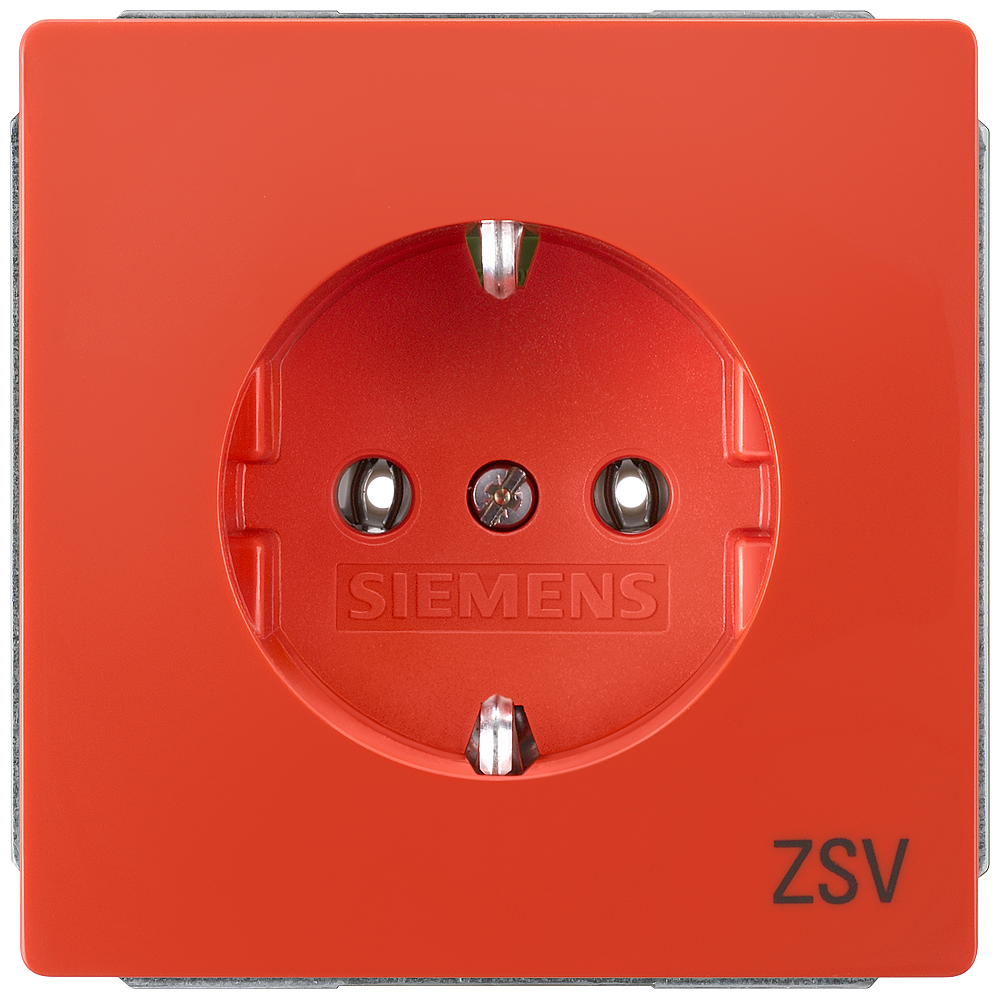 P_I201_XX_06511P 5UB1816 STYLE SCHUKO INCR.TP + L,ORANGE - Зображення 1