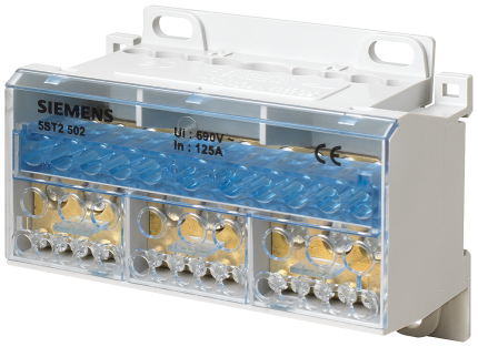 5ST2502  DISTRIB.BOARD BLOCK 4-POLE,125A ...