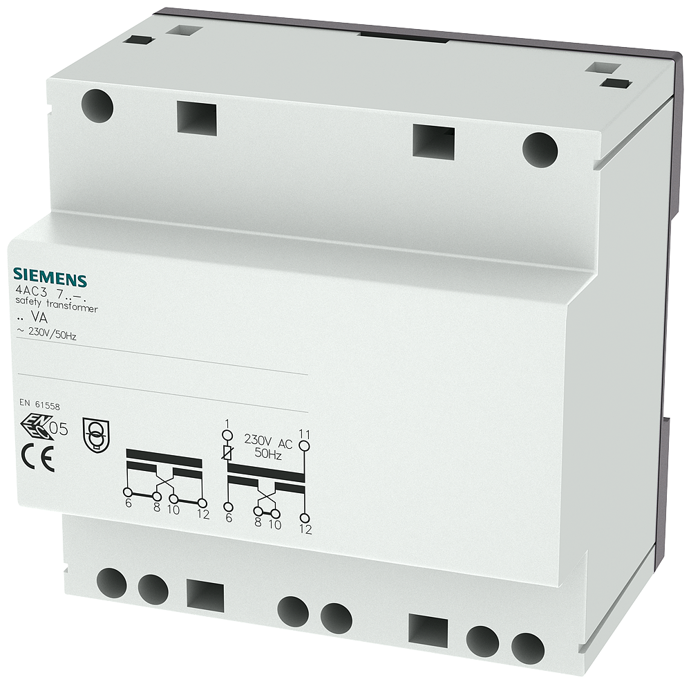 P_I202_XX_06496P 4AC3740-0 SAFETY TRANSFORMER, 40VA - Зображення 1