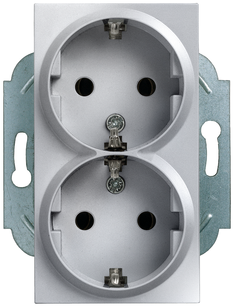 P_I202_XX_08090P 5UB2212-4 MIRO,SCHUKO-DOUBLE SOCKET OUTLET... - Зображення 1