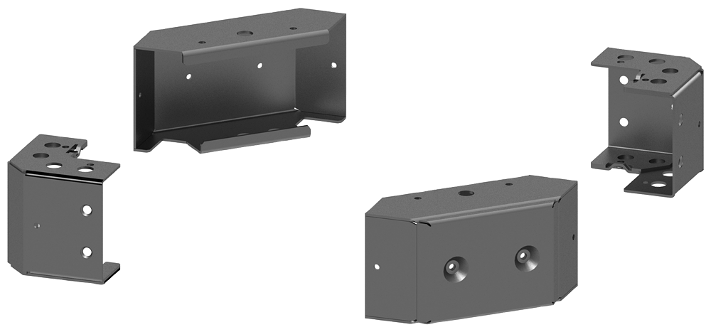 P_I202_XX_08150P 8MF1000-2ES base, for corner cubicle - Зображення 1