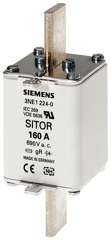 3NE1224-2 SITOR fuse link, with blade cont...