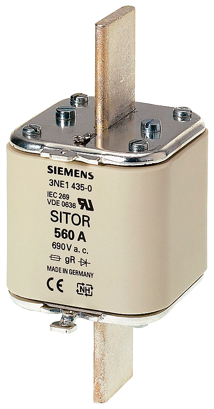 P_NSE0_XX_00547P 3NE1437-0 SITOR fuse link, with blade cont... - Зображення 1