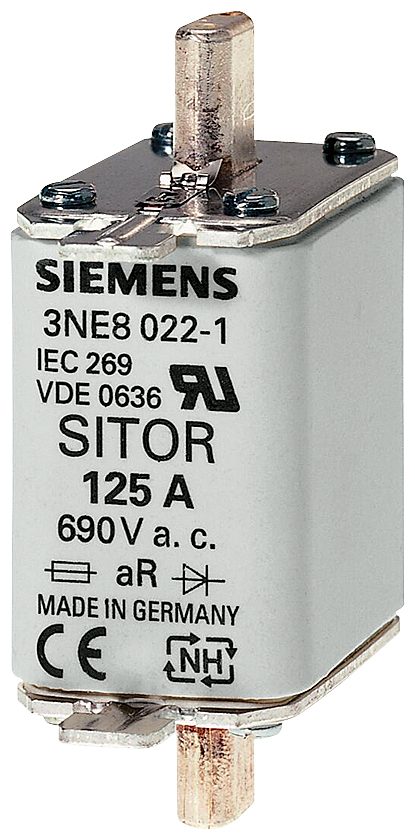 3NE1020-2 SITOR fuse link, with blade cont...