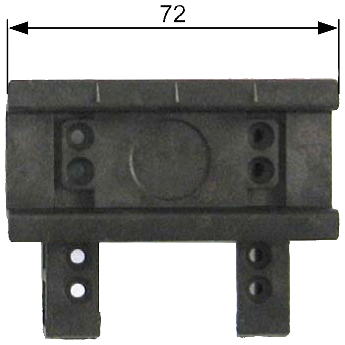 P_NSE0_XX_01640P 8US1998-7CB72 MOUNT.RAIL 72MM WIDE, SLIP-ON - Зображення 1