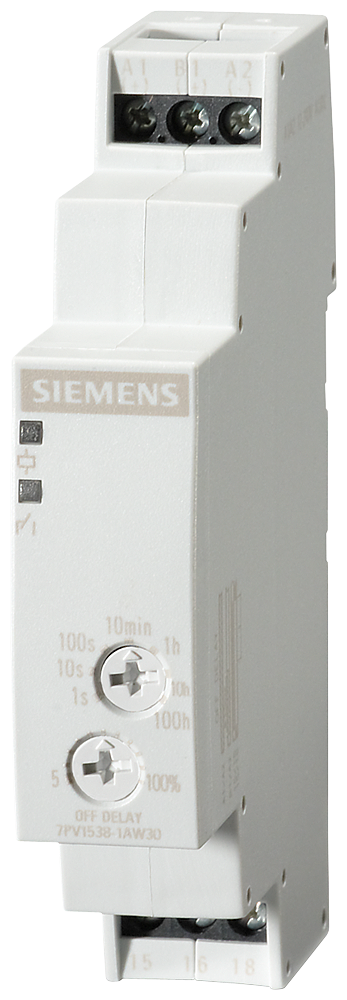 7PV1538-1AW30  TIME RELAY, OFF-DELAY