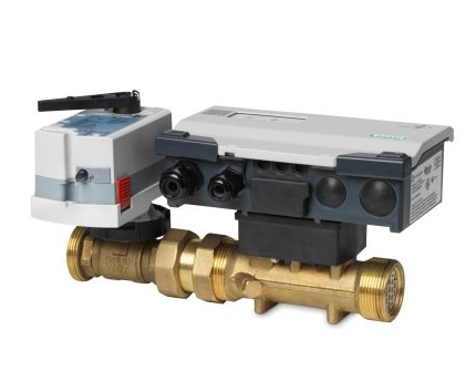 EVG4U10A015 Intelligent Valve DN15 as a sensor controlled pressure independent control valve PN16 with threaded connection including with flow and capacity measurement for a maximum flow of 1.5 m3/h.